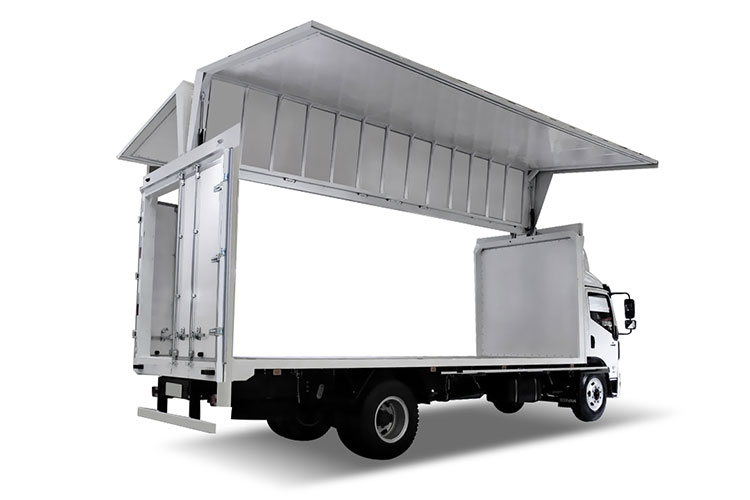 Wing Opening Truck Bodies