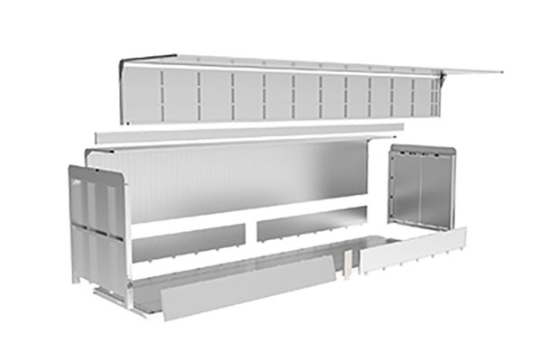 Aluminum Wing Truck Body