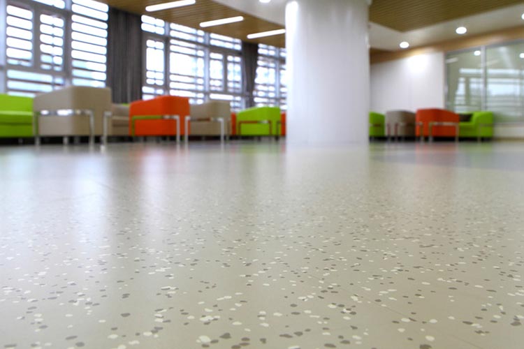 Rubber Flooring - Hospitals and medical facilities