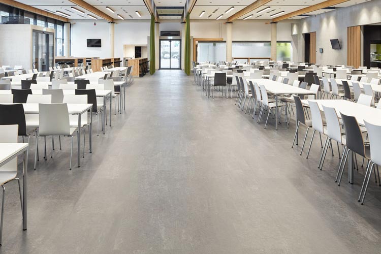 Rubber Flooring - Commercial retail and catering industry