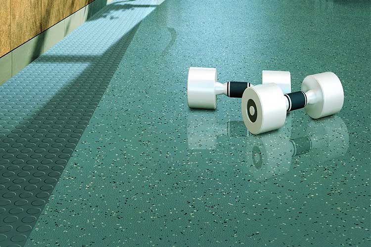 Rubber Flooring - Sports venues