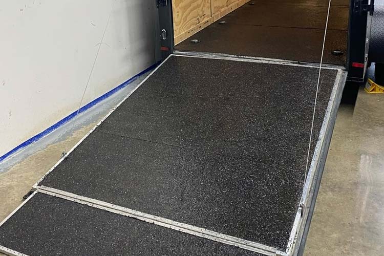 GRP Anti-slip floor