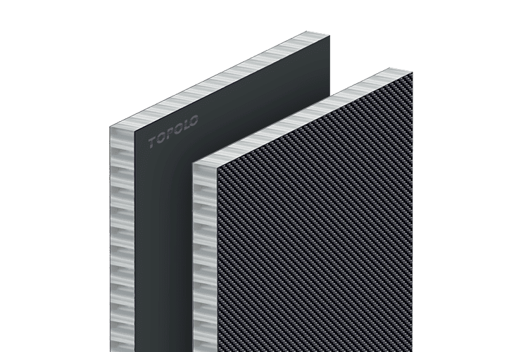 Carbon Fiber Skin Polypropylene Honeycomb Sandwich Panels